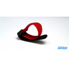 1 x Red 20cm Velcro Style Hook and Loop Tie Down LiPo Battery Strap